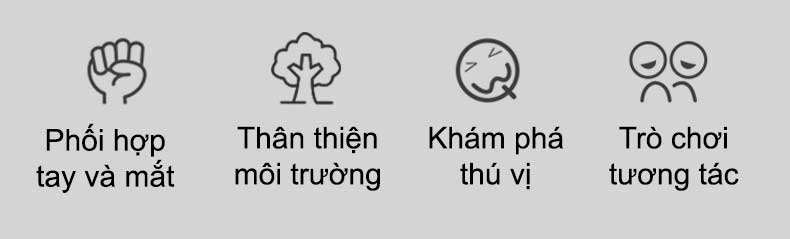 Gấu Koala lắp ghép - Đồ chơi gỗ giải trí phát triển tư duy