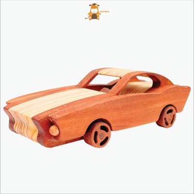 Mô hình xe Ferrari bằng gỗ cho bé - Đồ chơi mô phỏng siêu xe